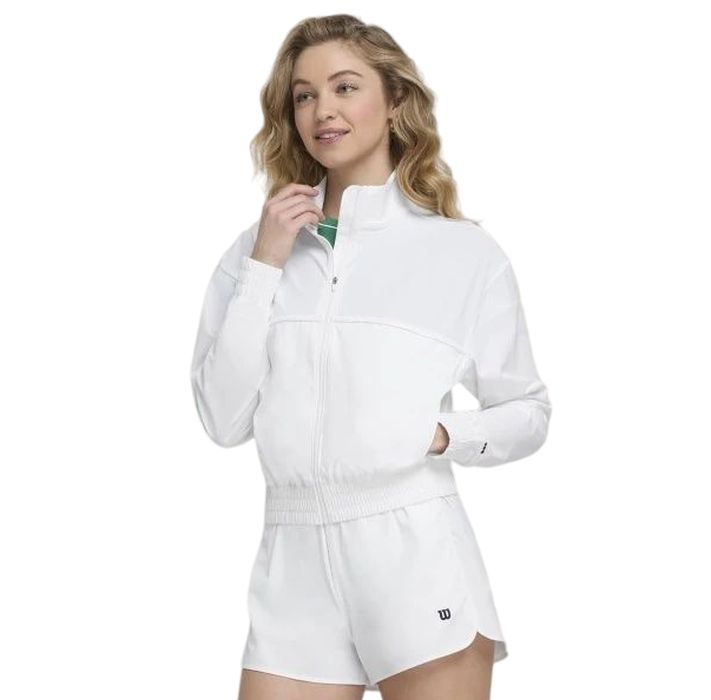 WilsonWarmUpJacketWhite Wilson Warm-Up
