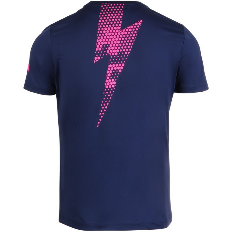 hydrogen-tech-thunderbolt-tee-man-blue-navy-fuchsia-fluo-2 Hydrogen Tech Thunderbolt Tee Man - blue navy/fuchsia fluo