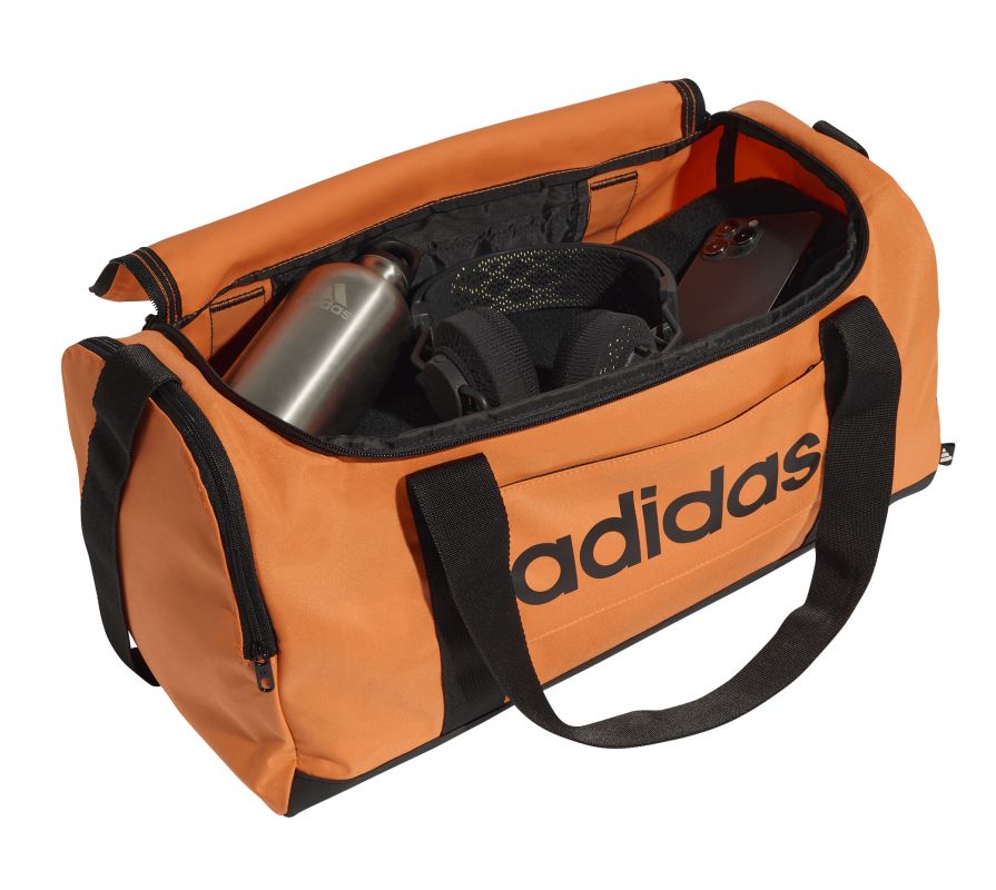 Adidas Linear Duffel Small - orange/black Adidas Linear Duffel Small - orange/black