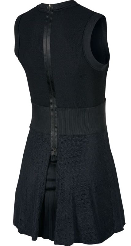 Nike Court Slam Women's Tennis Dress LN - black/white