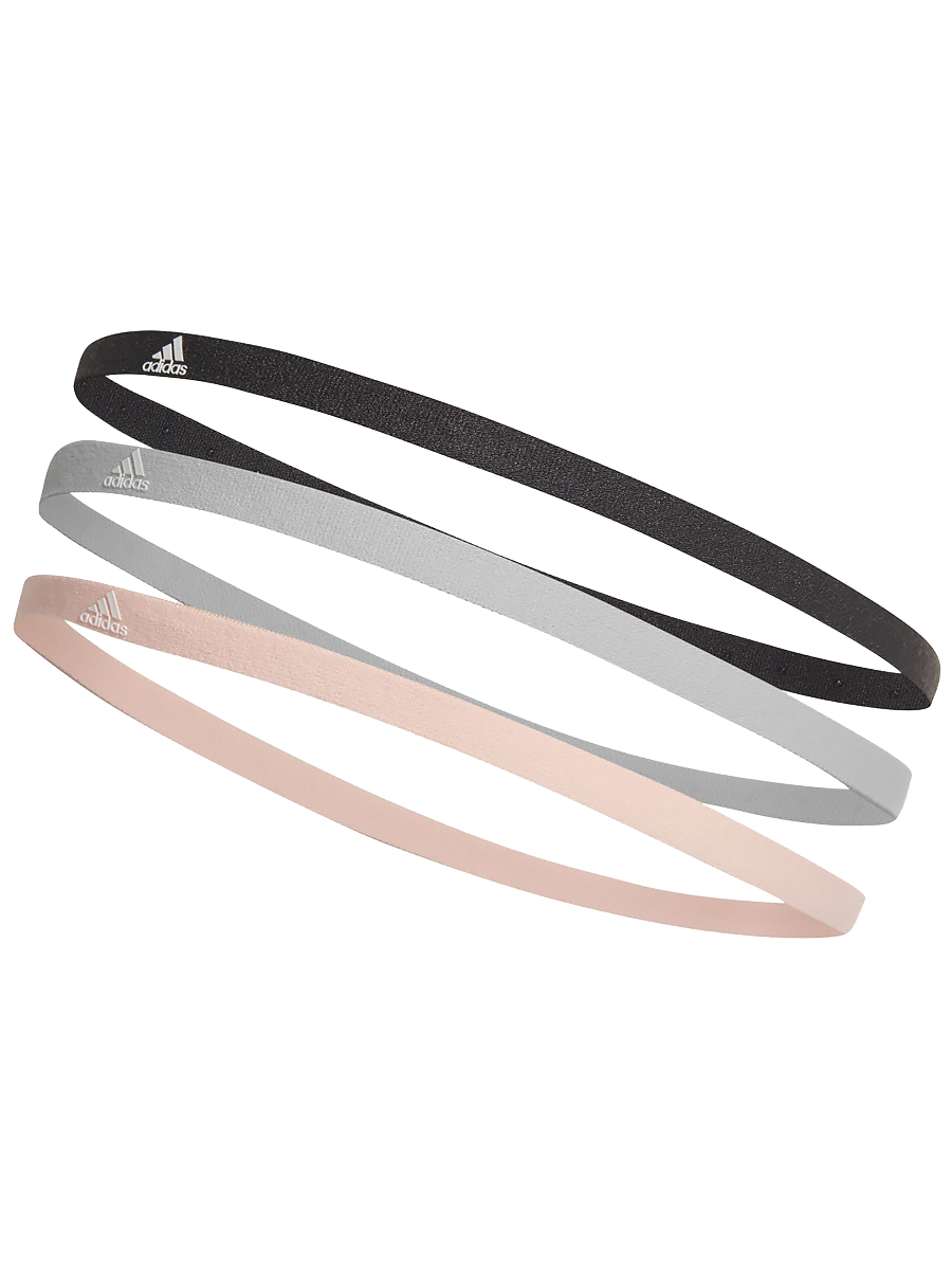 Adidas Hairband 3PP - carbon/greone/cleora