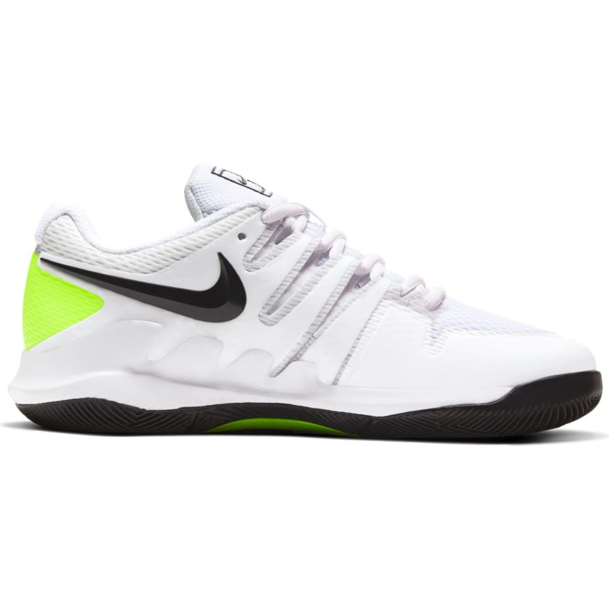 Nike Jr Vapor X - white/black/volt