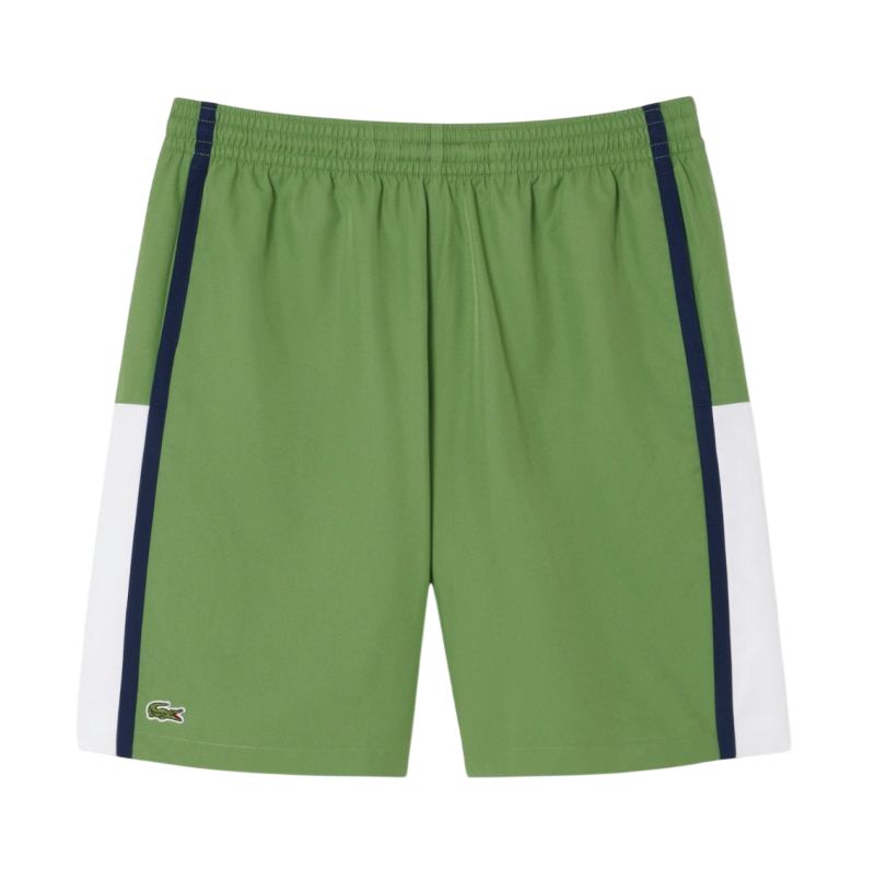 Lacoste Sport Colourblock Panels Lightweight - green/white/navy