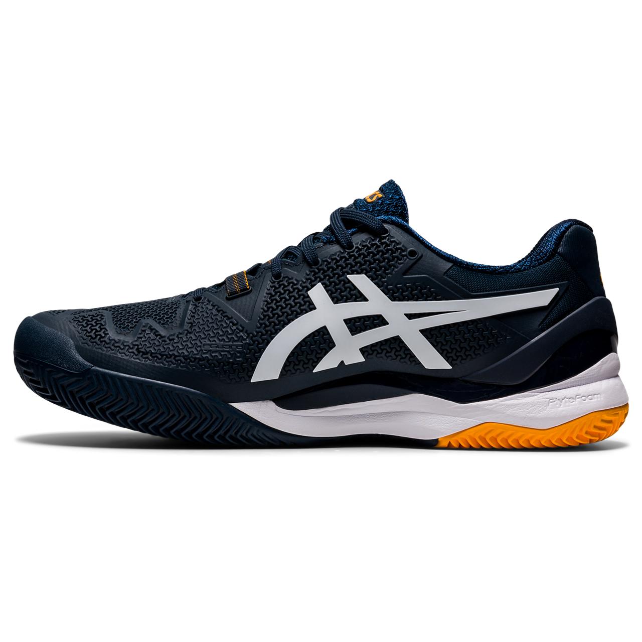asics-gel-resolution-8-clay-french-blue-white-7 Asics Gel-Resolution 8 Clay - french blue/white
