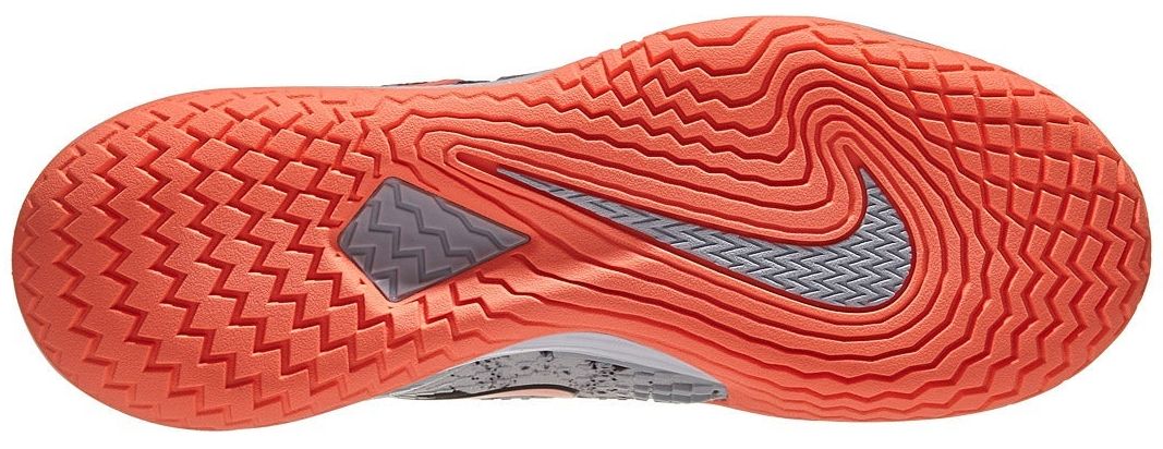 Nike Air Zoom Vapor Cage 4 - sky grey/bright mango/white
