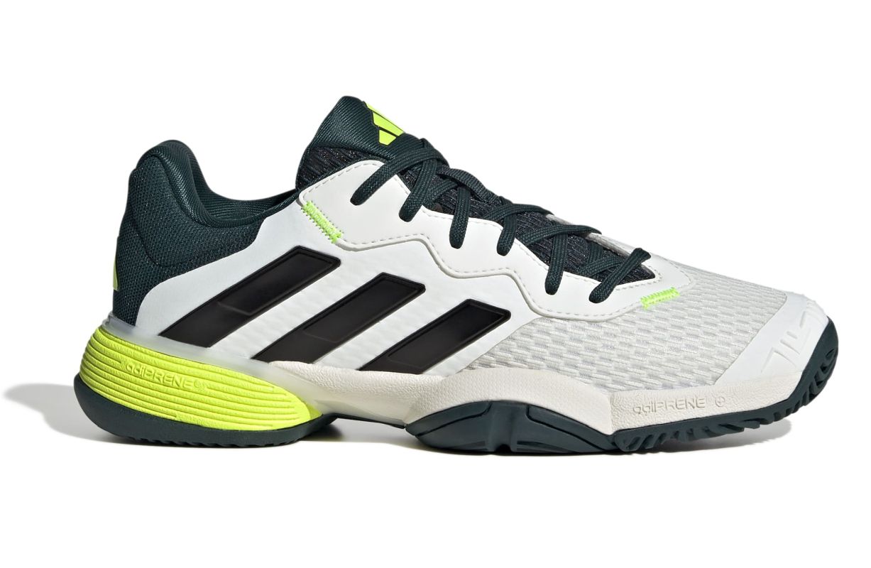 Adidas Barricade K - off white/core black/aurora ivy