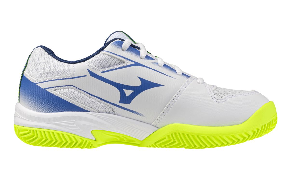 Mizuno Break Shot 5 Jr. CC - white/dazzling blue/light yellow