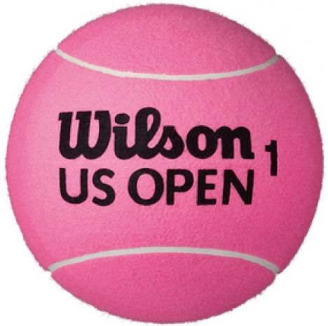 pilka-mini-gigant-wilson-us-open-jumbo-ball-pink Piłka Mini Gigant Wilson US Open Jumbo Ball - pink