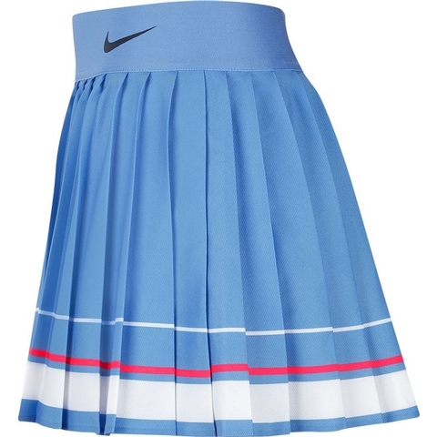 nike royal blue tennis skirt