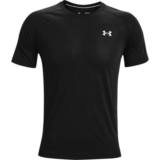 Under Armour Men's Streaker Run Short Sleeve - black/reflective