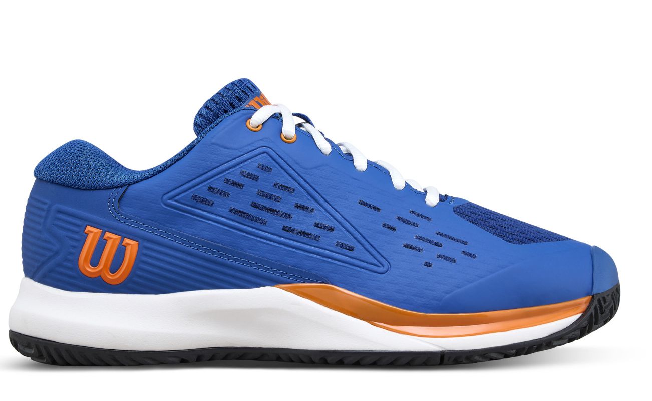 Wilson Rush Pro Ace Jr - deja vu blue/orange tiger/white