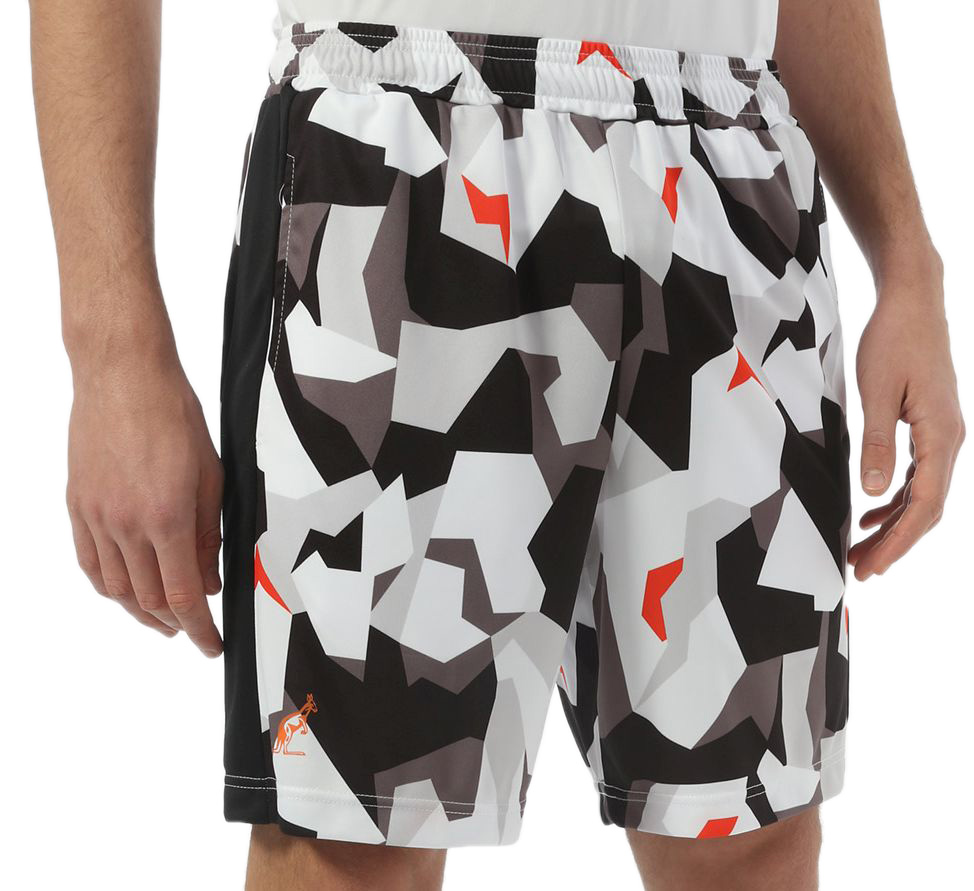 Australian Short Ace Camo Print - bianco