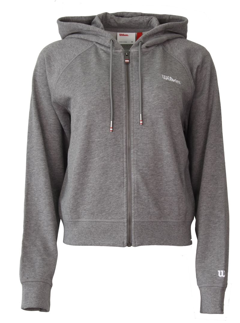 Wilson Team Zip - medium gray heather