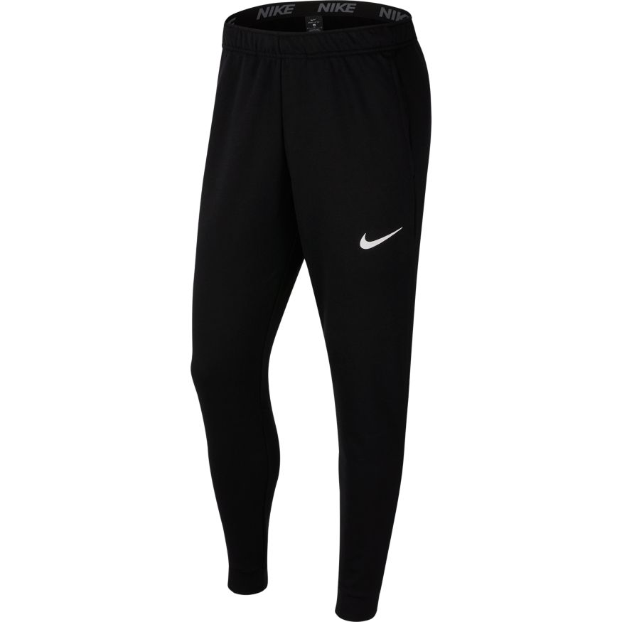 Nike Dry Pant Taper Fleece - black/white