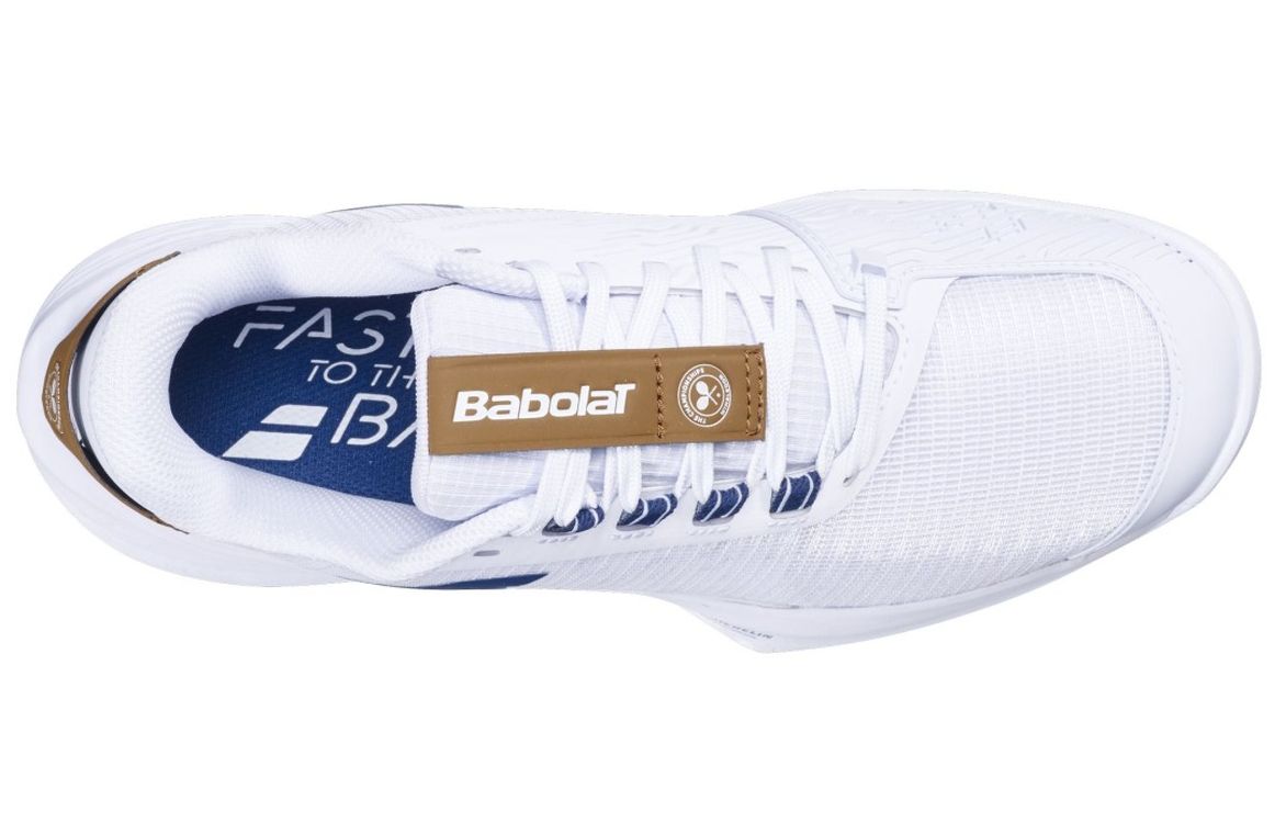 Babolat Jet Tere 2 Wimbledon All Court - white/blue navy