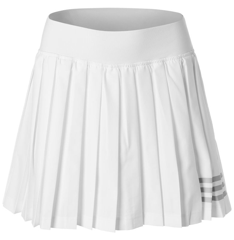 Adidas Club Pleated Skirt W - white/grey two Adidas Club Pleated Skirt W - white/grey two