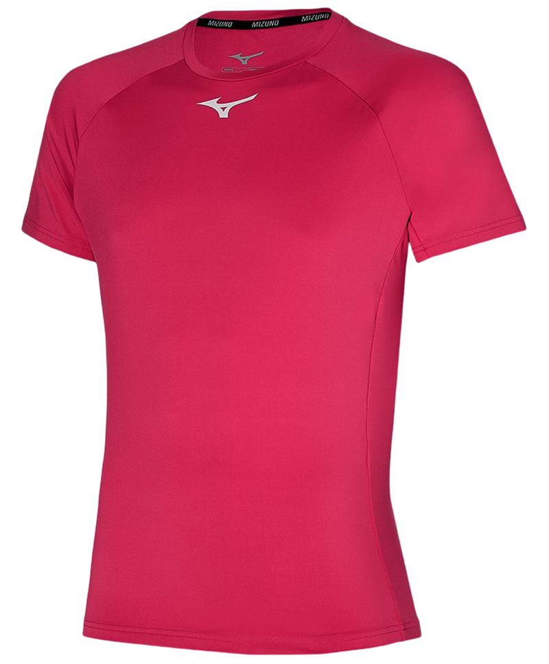 Mizuno AW22 Tee - opera red