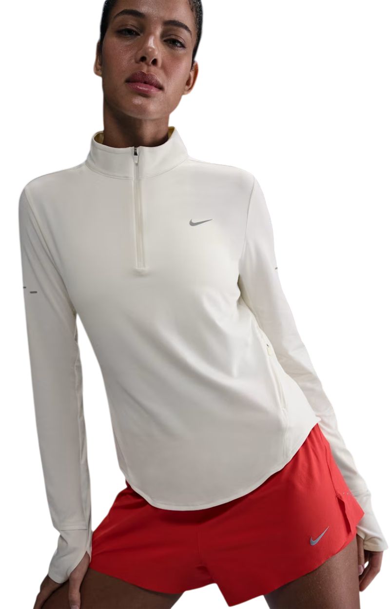 Nike Dri-Fit Swift UV 1/4-Zip Running - sail
