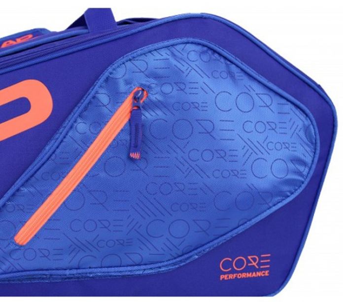 Head Core 9R Supercombi - blue/fiery coral