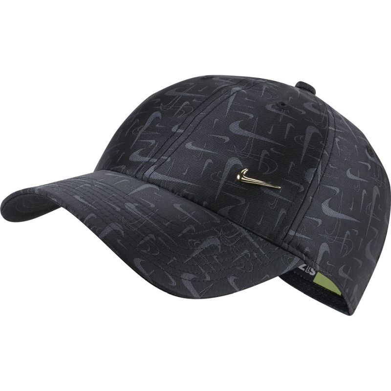 Nike Sportswear Heritage 86 Metal Swoosh - black/white Nike Sportswear Heritage 86 Metal Swoosh - black/white