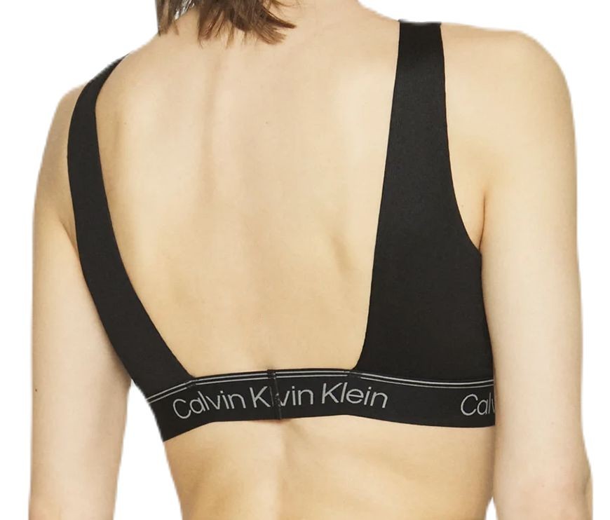 Calvin Klein Medium Support Sports Bra - black beauty