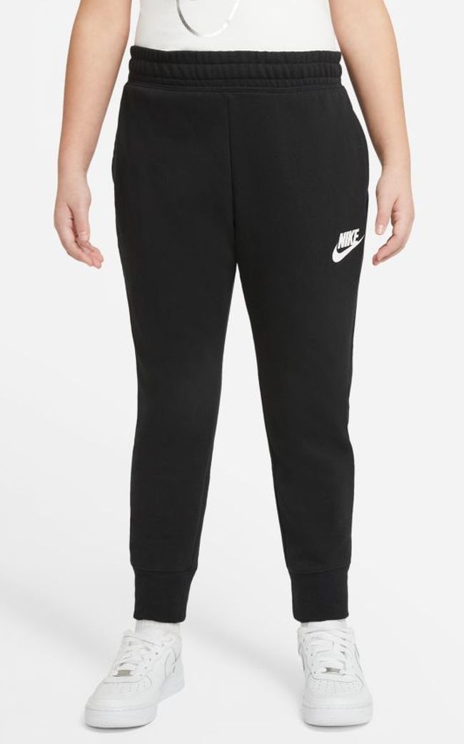 Nike Sportswear Club French Terry High Waist Pant G - black/white