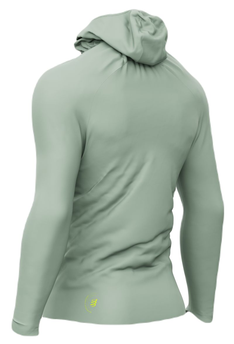 Woman_FW24_AM00009B_HoodDown_ICE_FLOW-SAFETY_YELLOW_360_02 Compressport Hurricane Waterproof 10/10