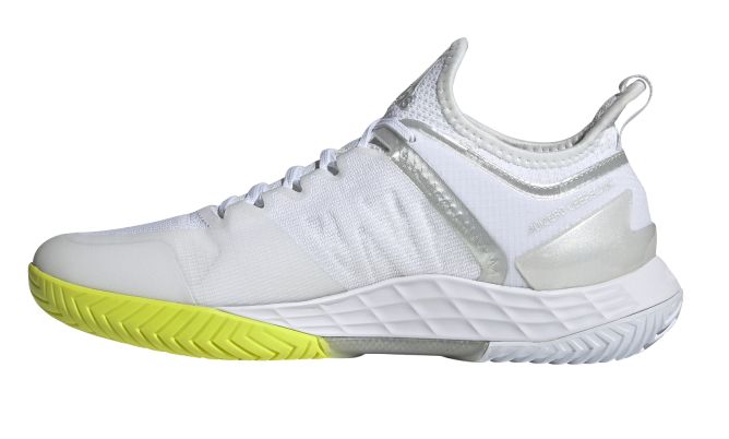 Adidas Adizero Ubersonic 4 W - cloud white/silver metallic/solar yellow