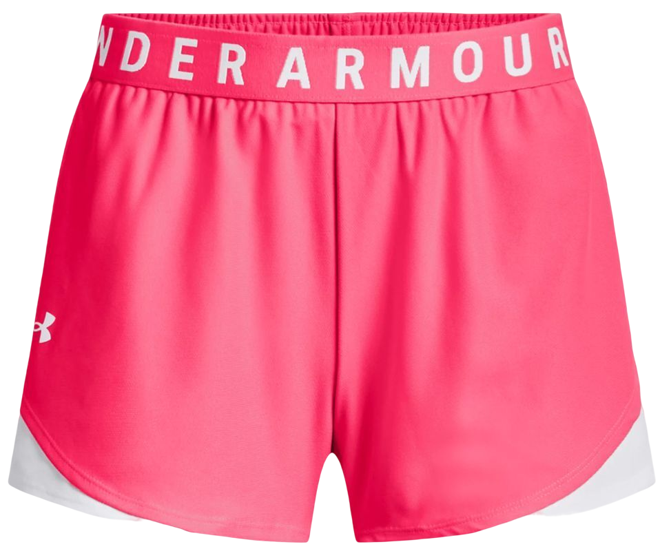 Under Armour Women's UA Play Up Shorts 3.0 - pink shock/white