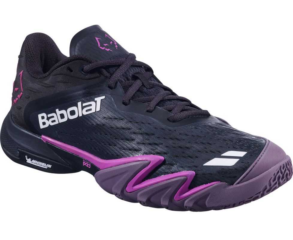 Męskie buty do padla Babolat Premura 3 Lebron - black/plum