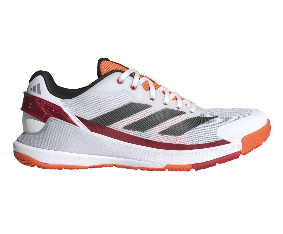 Męskie buty do padla Adidas Crazyquick LS Padel M - cloud white/core black/lucid orange