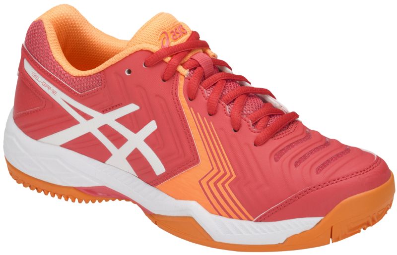Asics Gel-Game 6 Clay - coralicious/white/orange pop