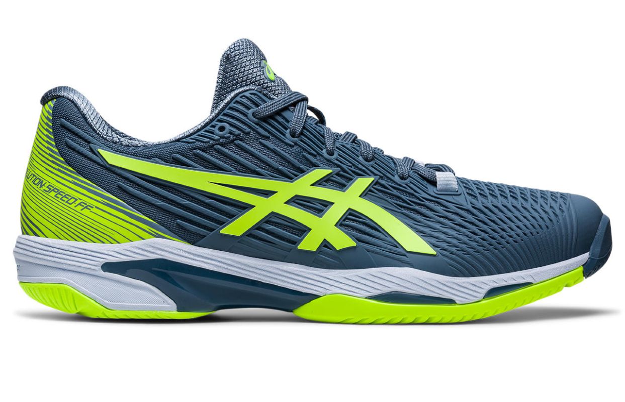Asics Solution Speed FF 2 - steel blue/hazard green