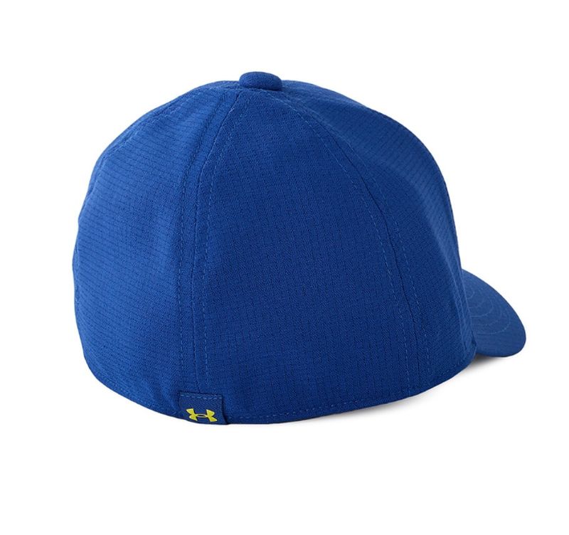 CAP-UNDER-BOYS Under Armour Boys Armourvent Stretch Cap - blue mirage/starfruit
