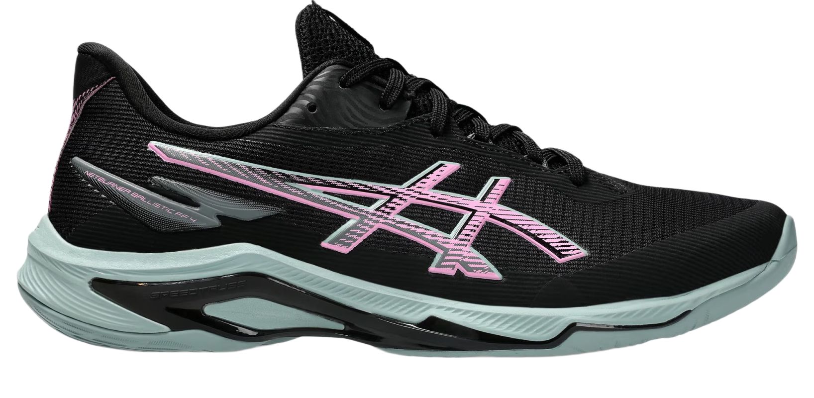 Asics Netburner Ballistic FF 4 - black/bubblegum