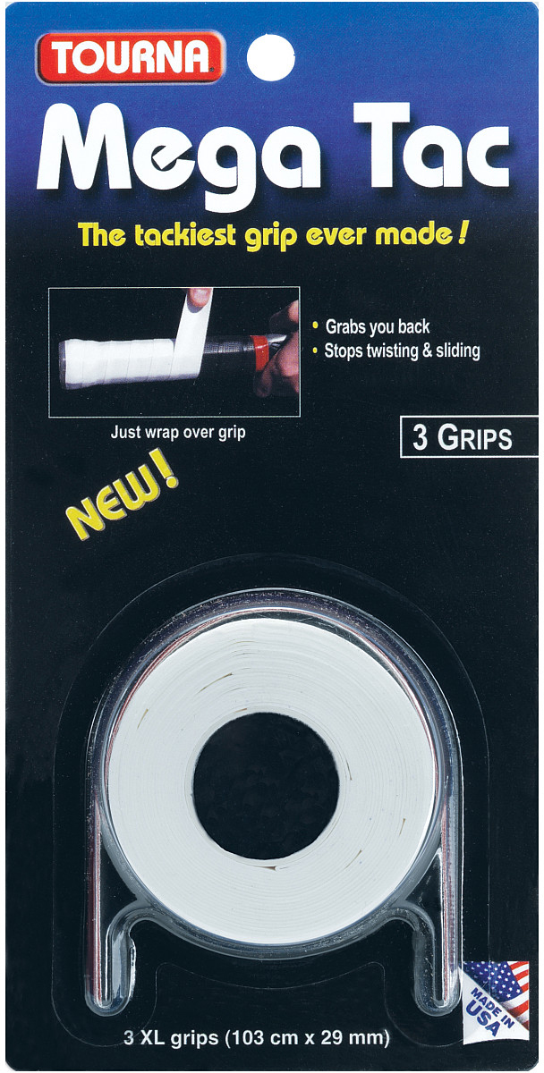 Tourna Mega Tac XL 3P - white