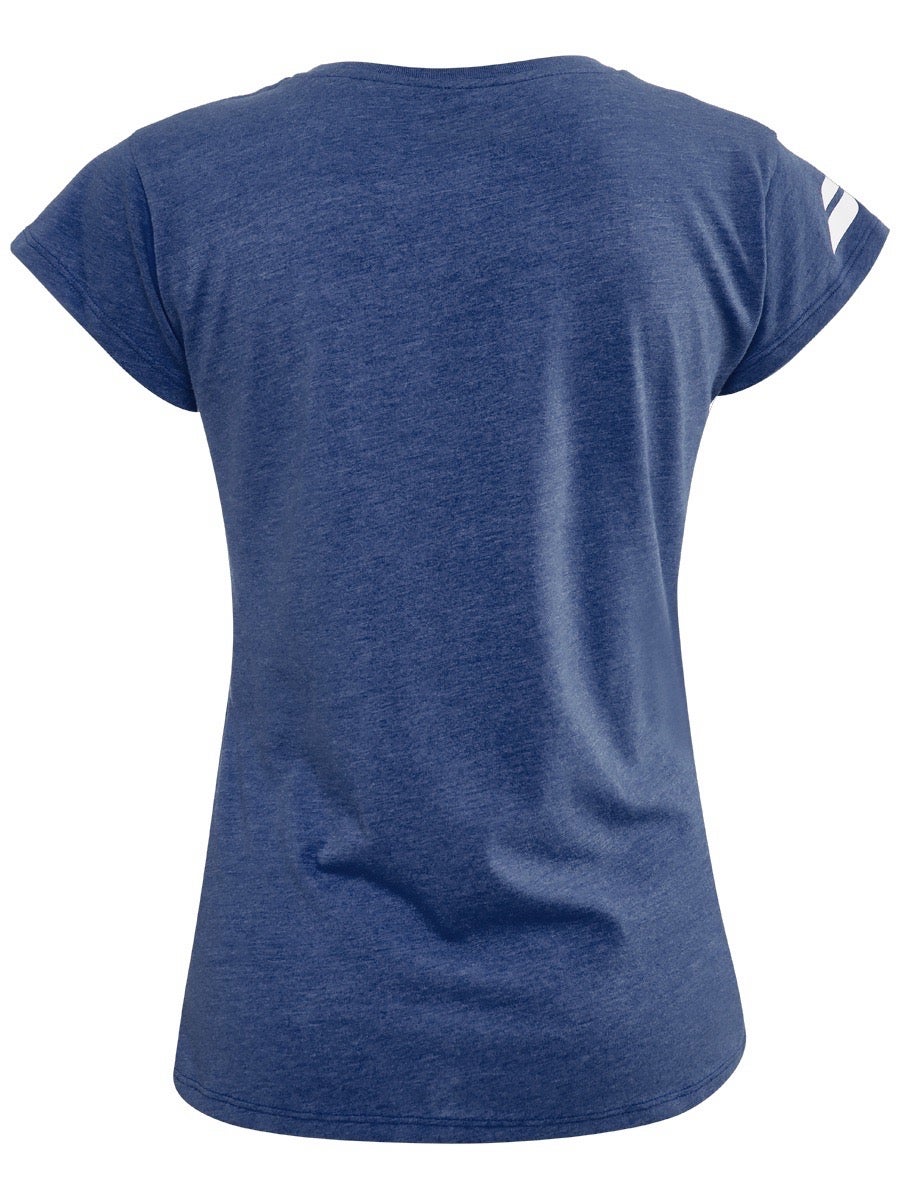 babolat-exercise-tee-women-estate-blue-heather-2 Babolat Exercise Tee Women - estate blue heather
