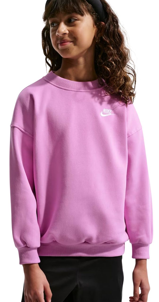 Nike Kids Sportswear Club Fleece Oversized - light magenta/light magenta/white Nike Kids Sportswear Club Fleece Oversized - light magenta/light magenta/white