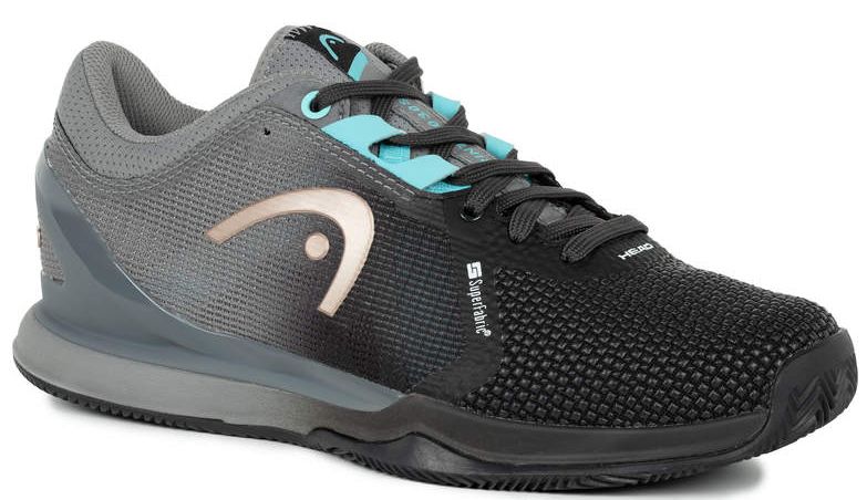 Head Sprint Pro 3.0 SF Clay Women - black/light blue
