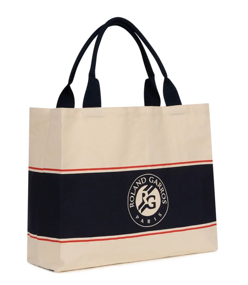 Roland Garros Heritage Shopping - ecru/navy Roland Garros Heritage Shopping - ecru/navy