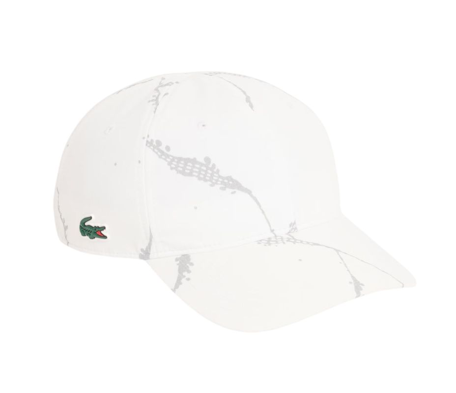 Czapka Lacoste Reflective Print - white