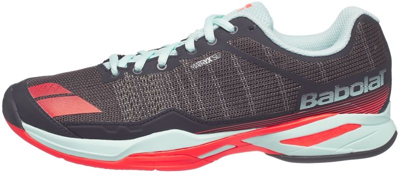 babolat-jet-team-clay-woman-grey-red-blue-1 Babolat Jet Team Clay Woman - grey/red/blue