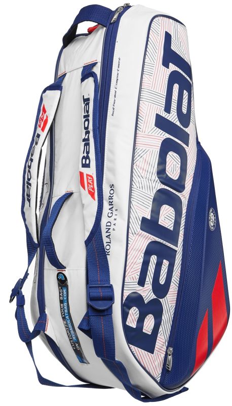 Babolat Pure Roland Garros x6 - white/blue/red