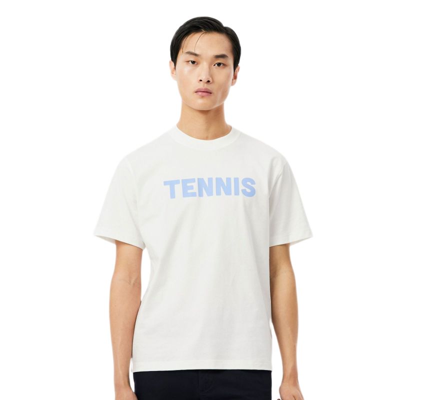 Lacoste Printed Cotton - flour