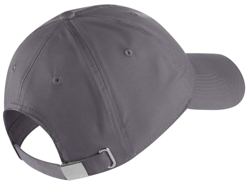 Nike H86 Metal Swoosh Cap - dark grey/mettalic silver