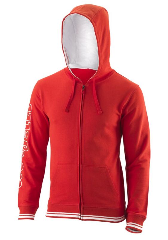 Wilson Team II FZ Hoody M - team red