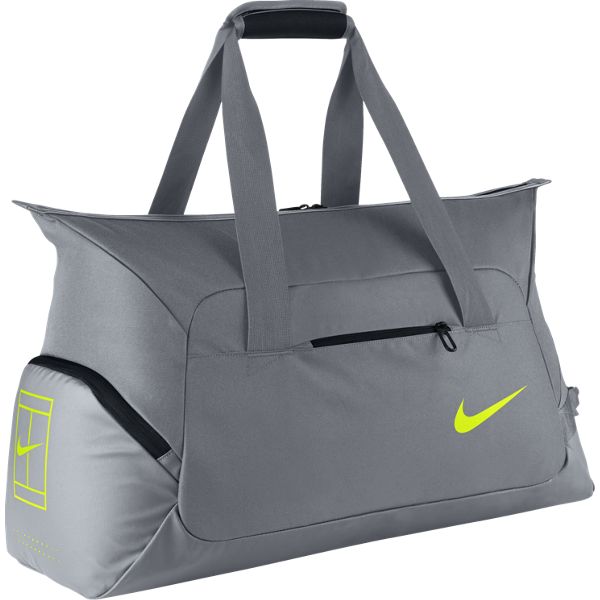 Nike Court Tech Duffel 2.0 - stealth grey/volt