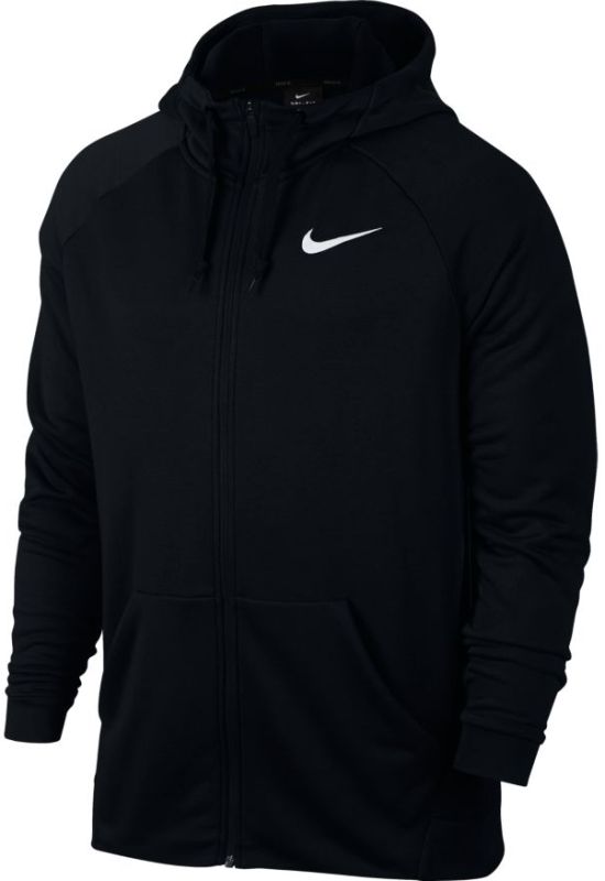 Nike Dry Hoodie FZ Fleece - black/white