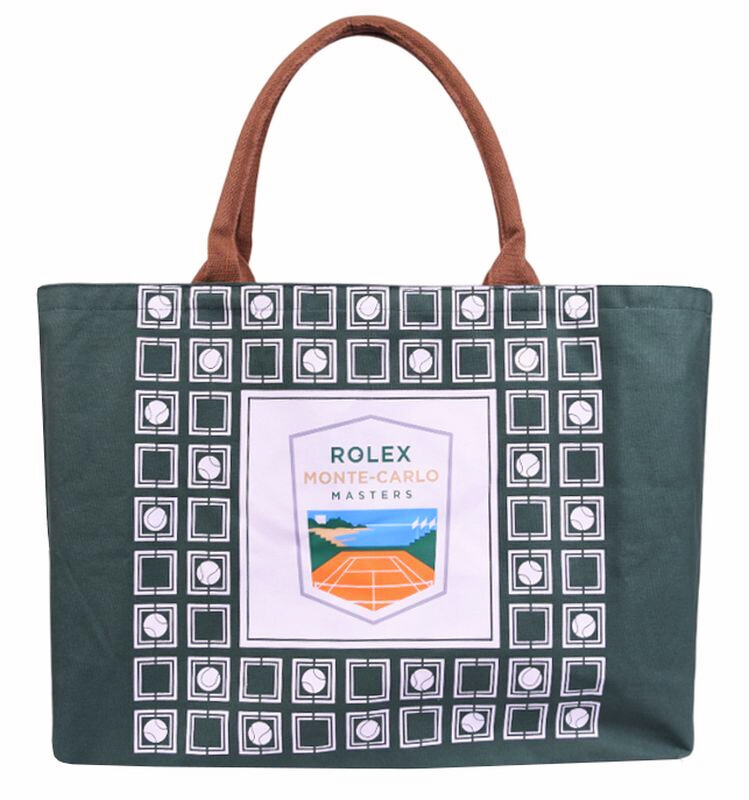 AR08604 Monte-Carlo Rolex Masters Tote Shopping