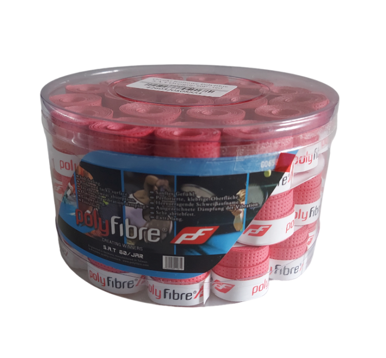 PolyfibreSatRed60_1 Polyfibre S.A.T Overgrip 60P